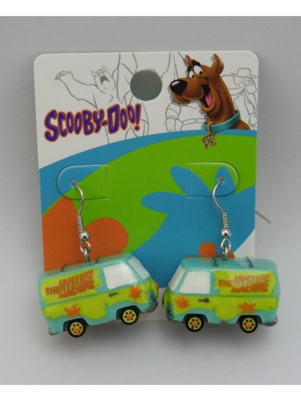 Scooby Doo Mystery Machine Van Dangle Earrings Novelty Jewelry New